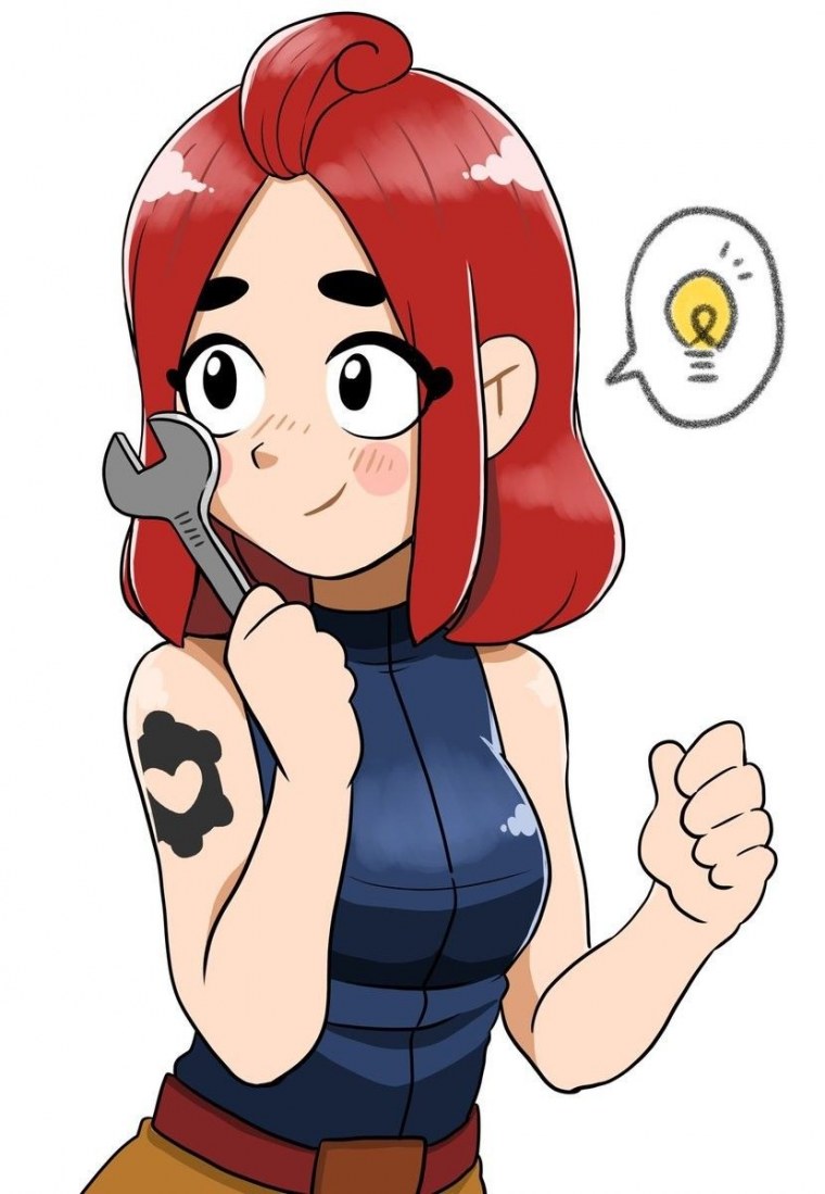 Brawl Stars герой Сэнди