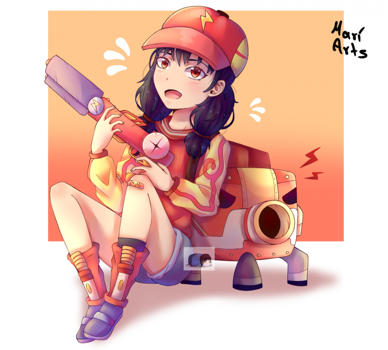 Шелли арт Brawl Stars