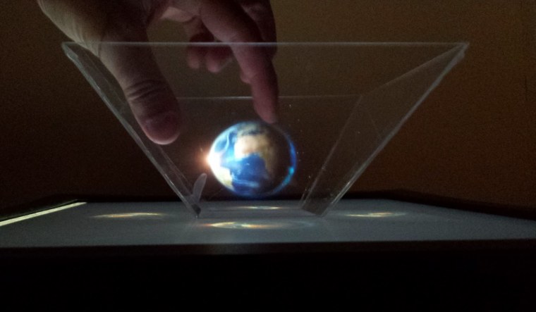 Пирамида для 3d голограммы