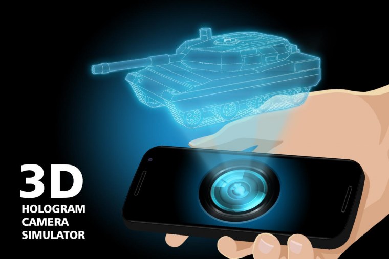 Голограммы будущего из телефона