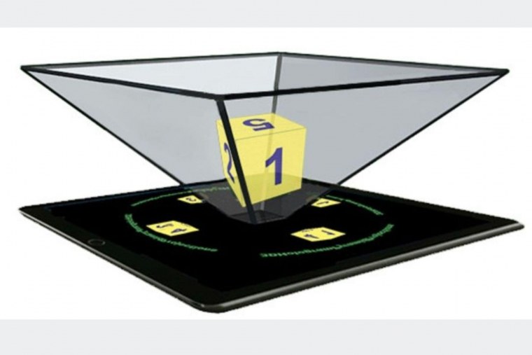 Голографический проектор в смартфоне