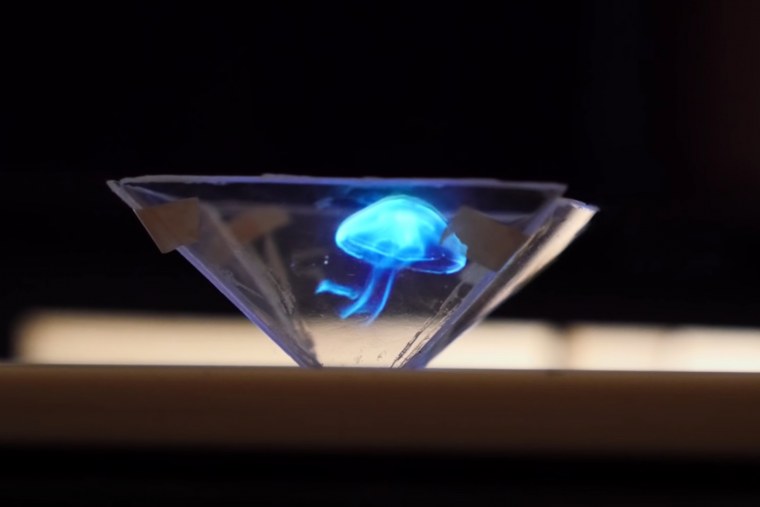 3д голограмма