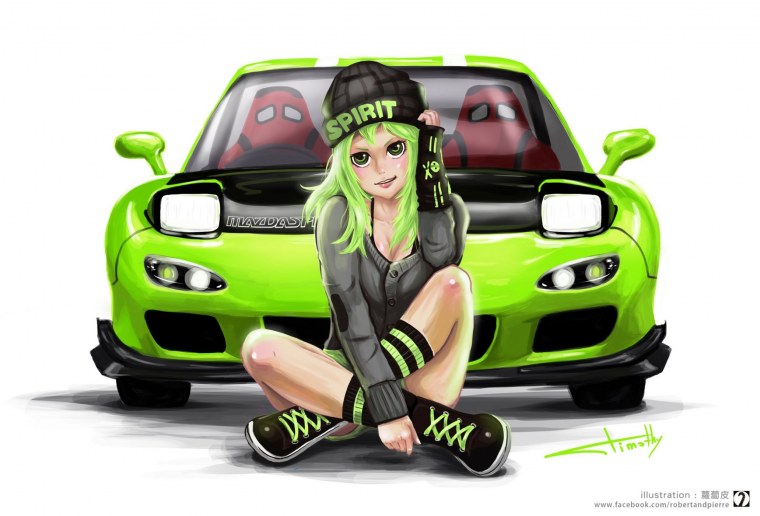 Denise Milani Ford gt