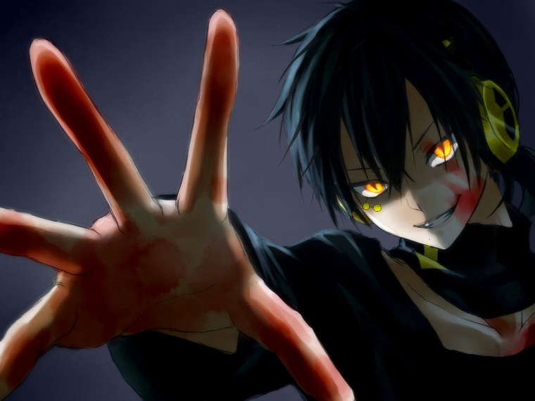 Карма Акабане арт псих