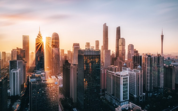 Утренний город