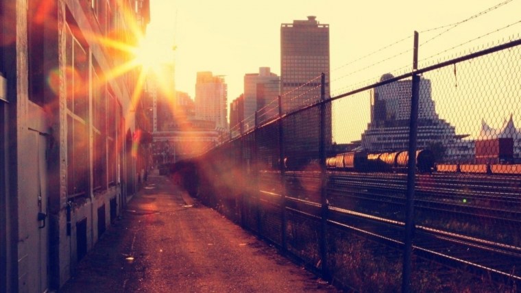 Москва Сити закат