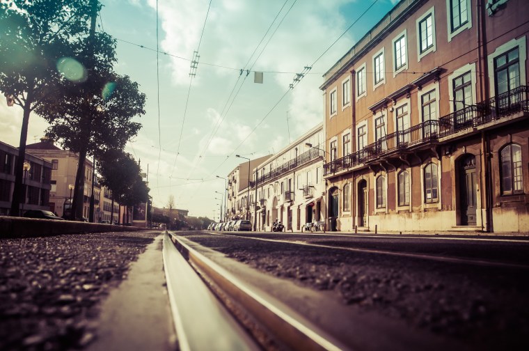 Утренний город заставку