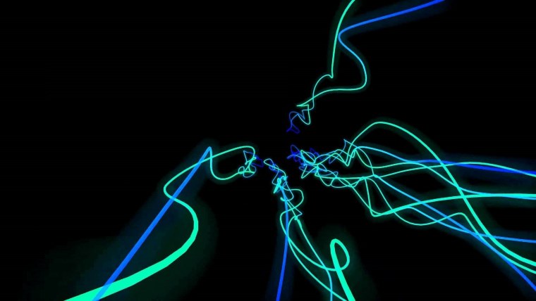 Черный фон с подсветкой