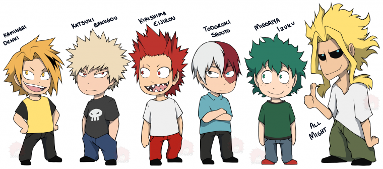 Геройская Академия персонажи Акацуки