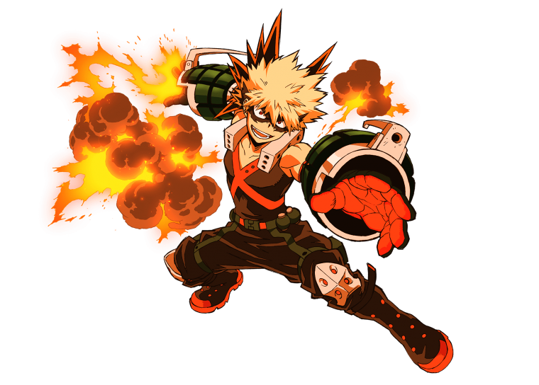 Аниме геройская Академия Бакуго