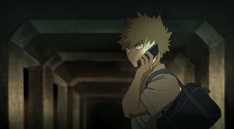 Бакуго Кацуки аниме