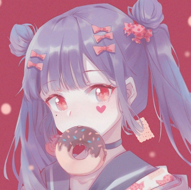 Аниме девушки обработанные