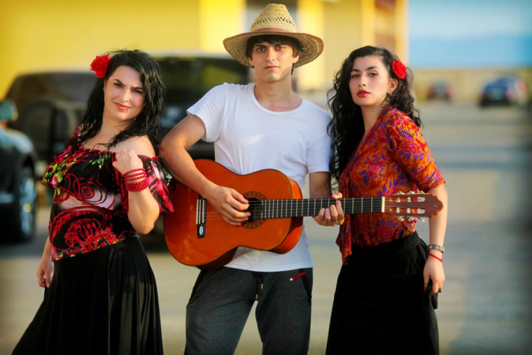 Цыганская Кибитка в поле