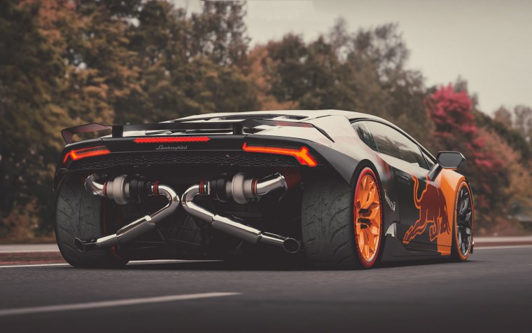 Lamborghini Aventador 4к