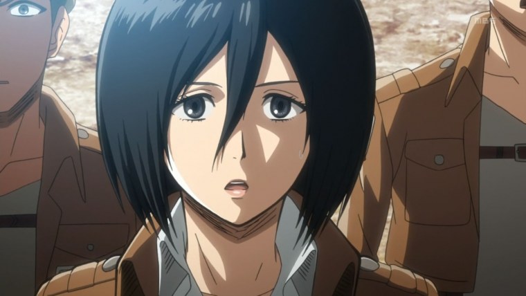 Атака титанов Микаса