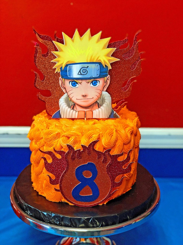 Торт Наруто Какаши