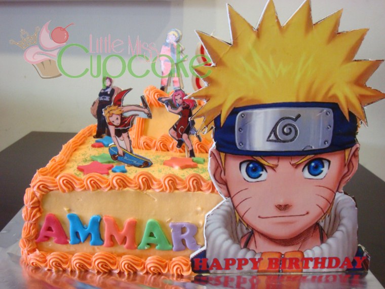 Торты Саске и Наруто 13 лет