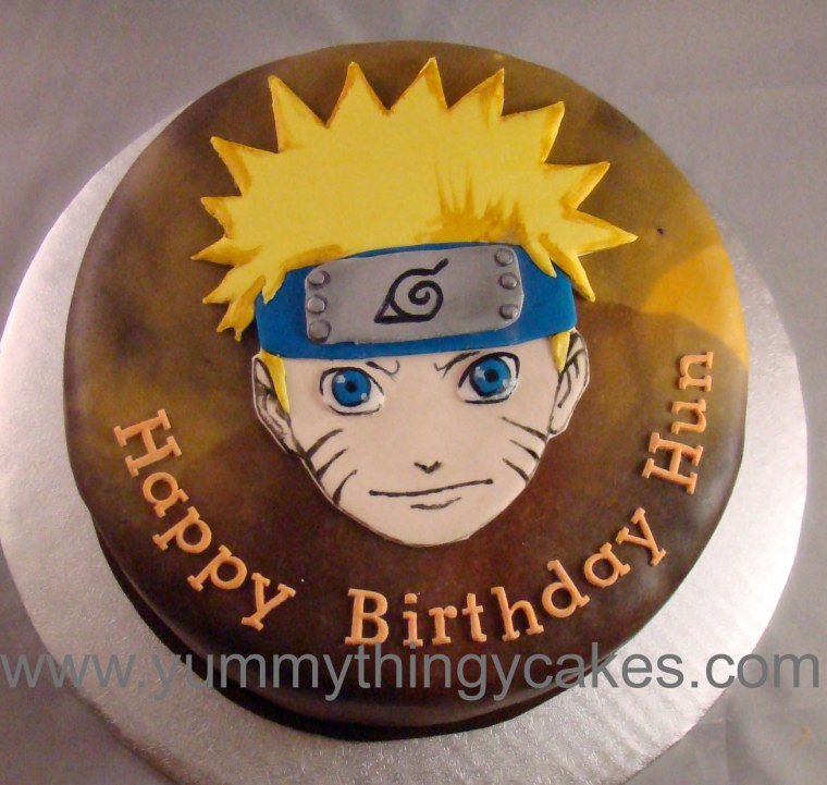 Приглашение на день рождения Наруто