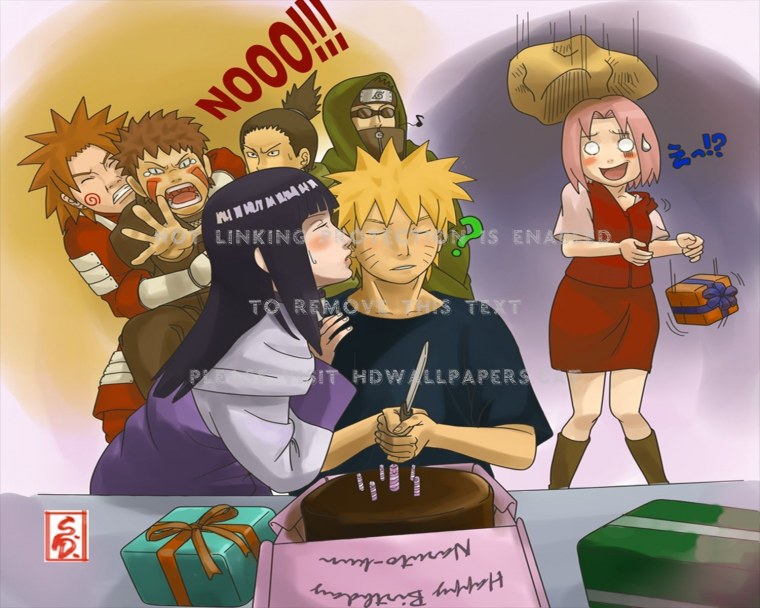 Наруто с днем рождения