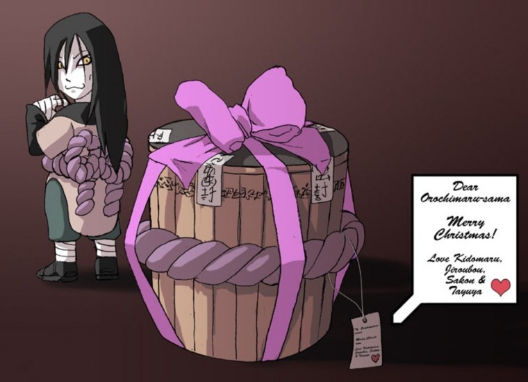 Орочимару поздравляет