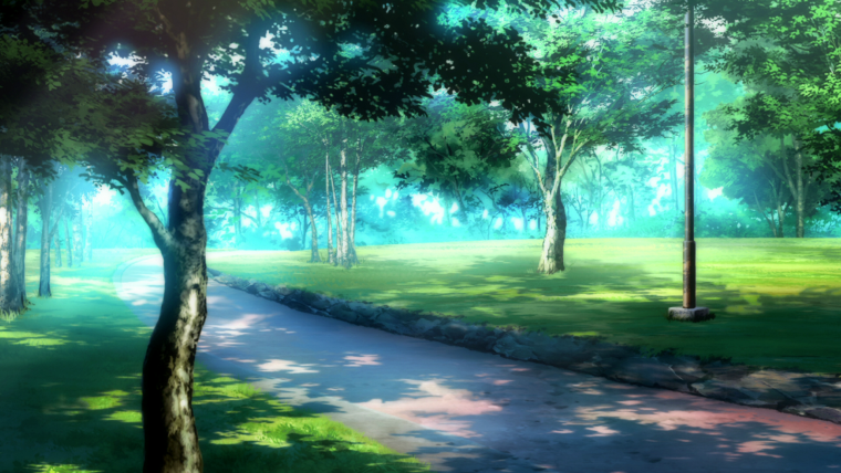 Аниме парк закат