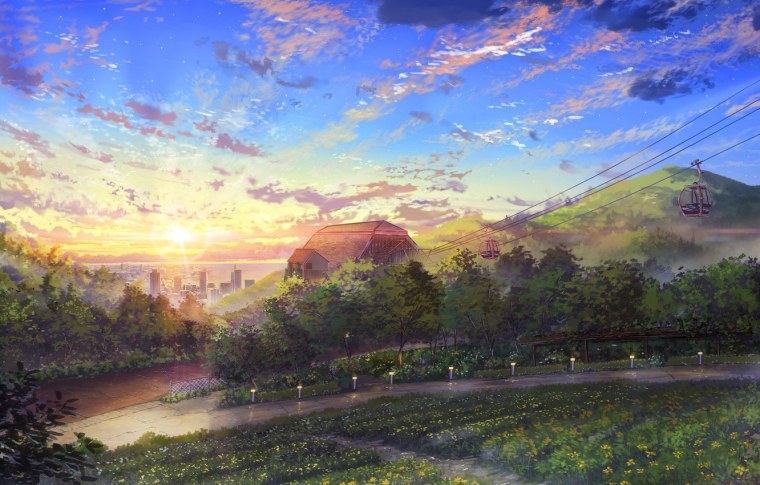 Аниме рассвет