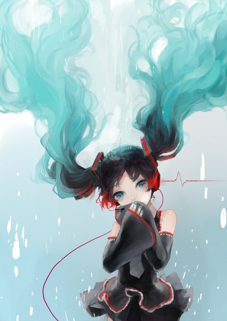 Аниме девочка необычная