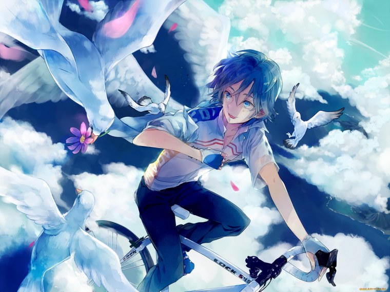 Аниме девушка в шляпе