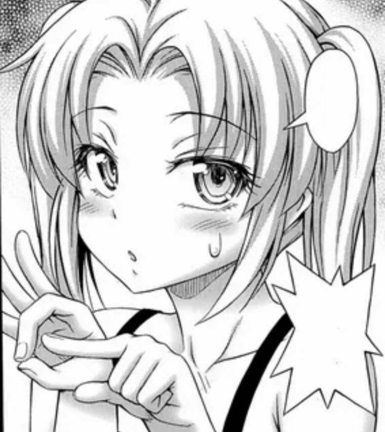 Черно белая тянка