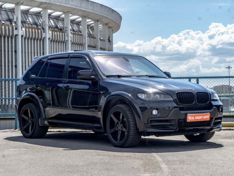 BMW x5 e70 Hamann черный