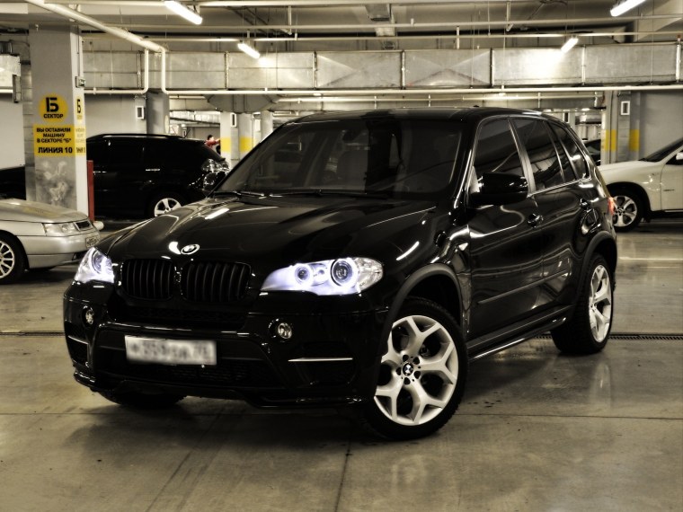 BMW x5 e70 широкие колеса