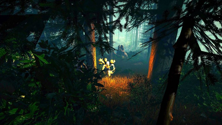 Логотип игры the Forest