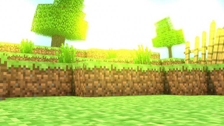 Мультяшный фон майнкрафт