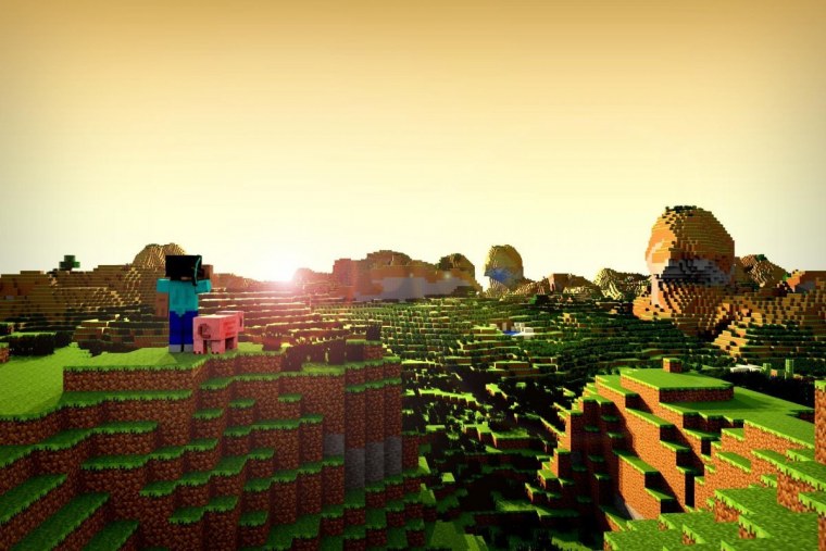 Майнкрафт фон