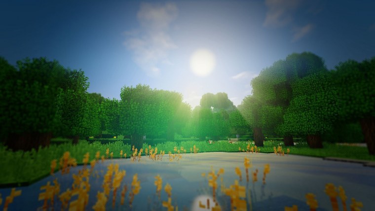 Мир МАЙНКРАФТА задний фон