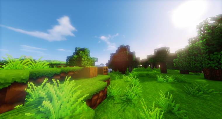 Майнкрафт пейзаж