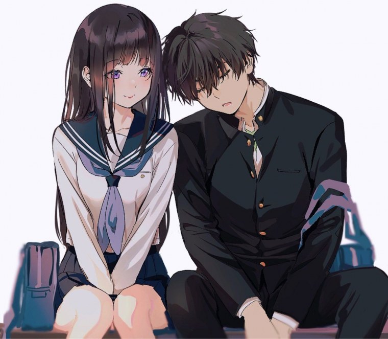 Hyouka Chitanda x oreki аниме