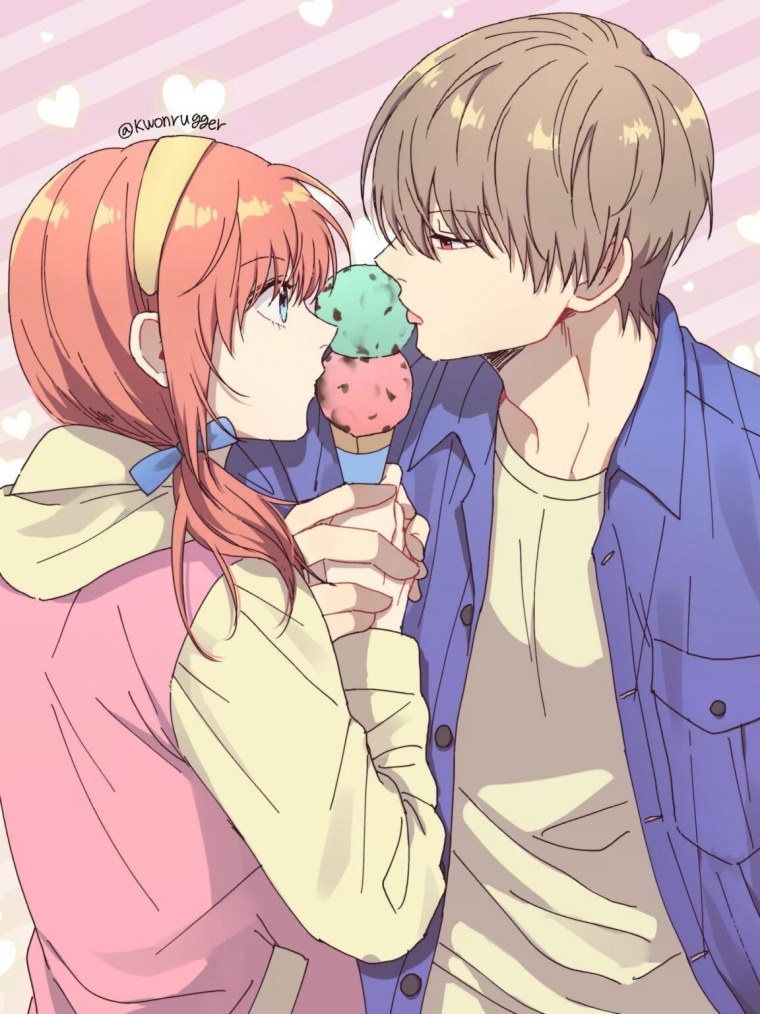 Милая парочка аниме