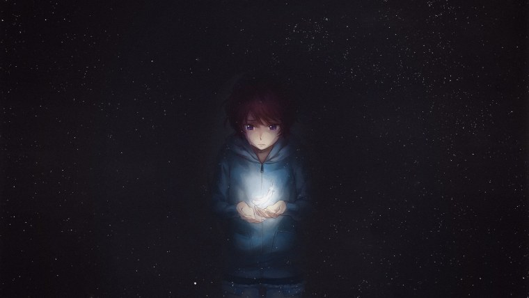 Грустное аниме