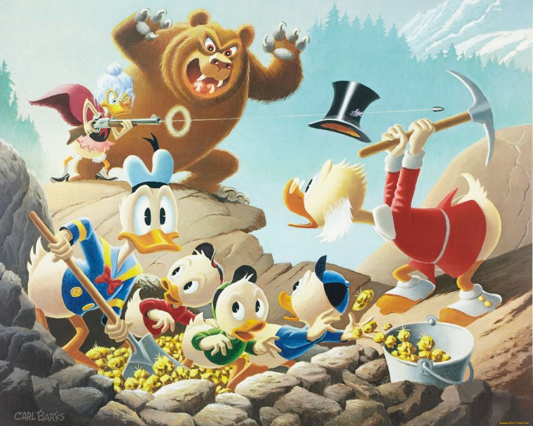 Уолт Дисней Дональд дак