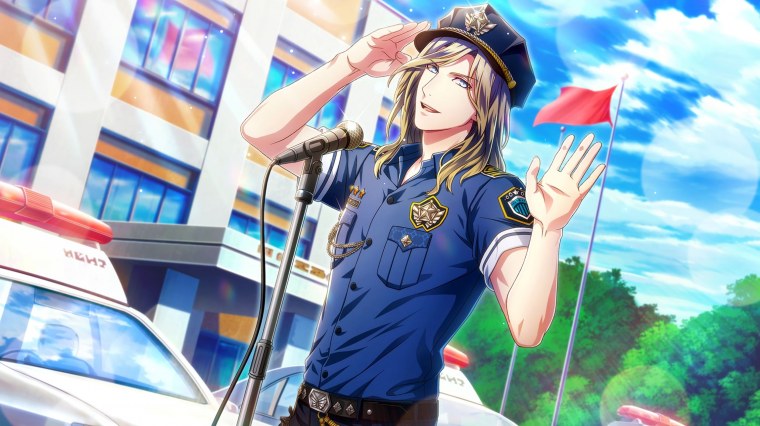 Аниме тянка Полицейская