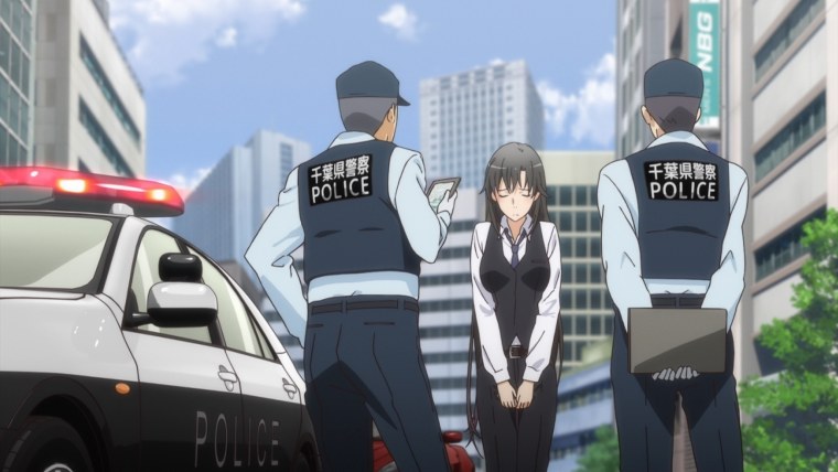 Аниме полиция девушки