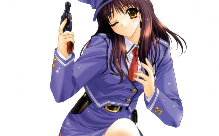 Аниме девушки полицейские