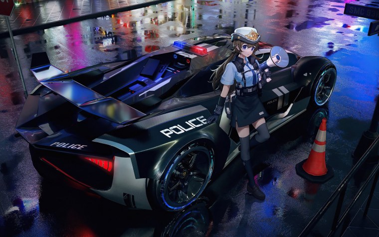 Аниме девушки полицейские