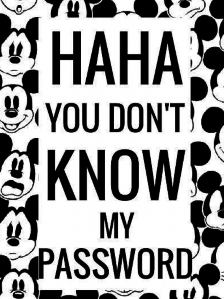 Черные обои с матами