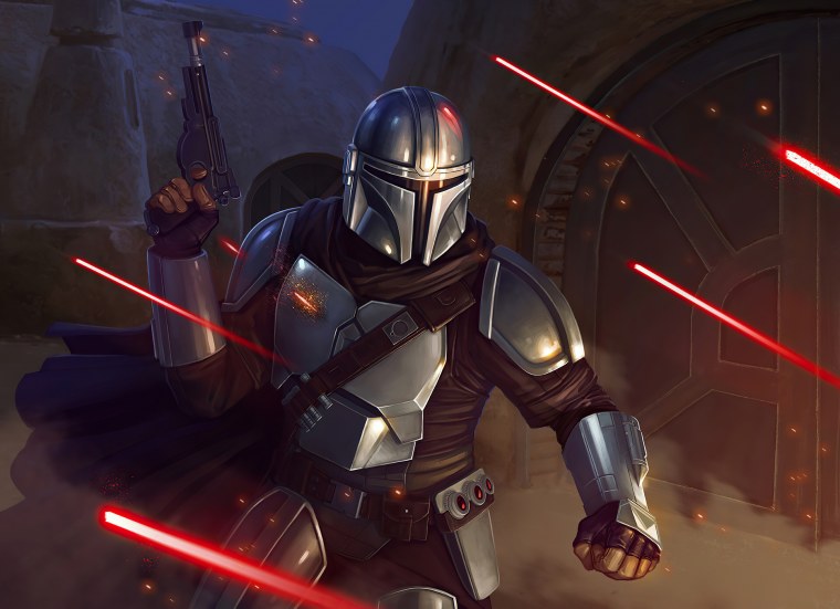 Мандалорец из Star Wars