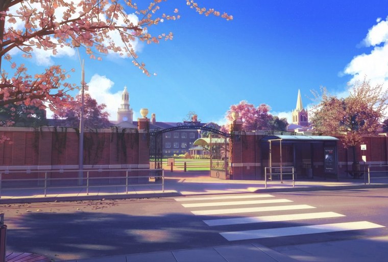 Аниме улицы города