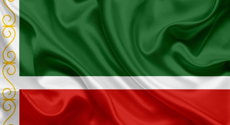 Флаг Чечни и Ичкерии