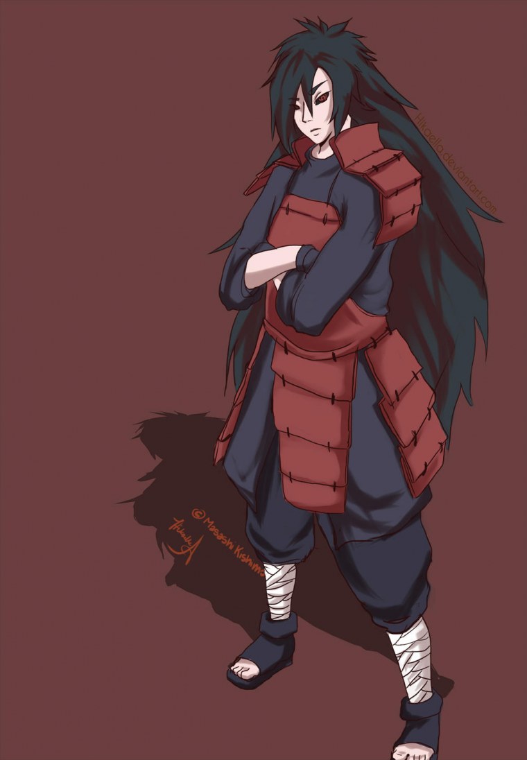 Мадара в полный рост воскрешенный