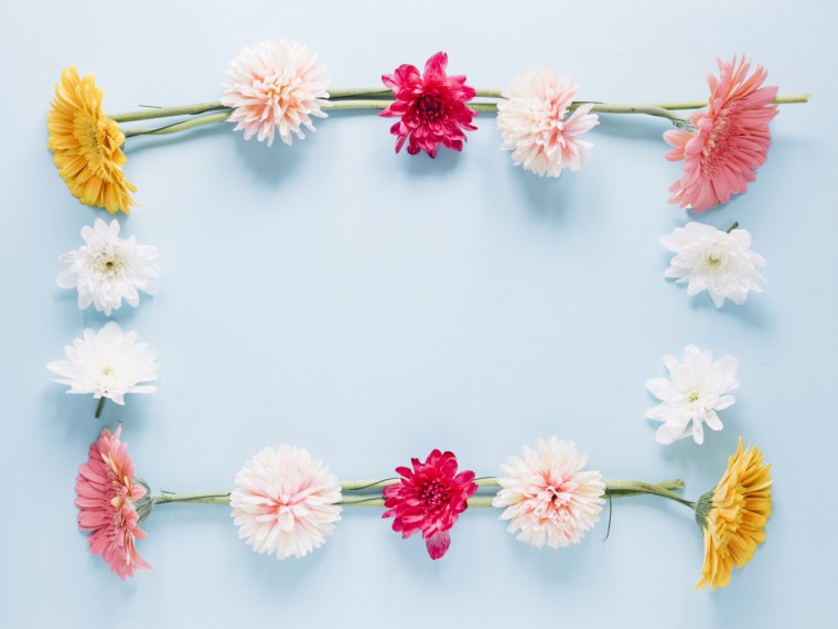 Фон с цветами